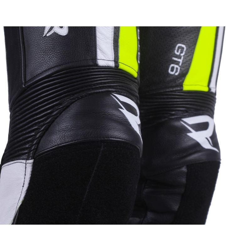 Tuta da uomo Street Racer GT6 nero-bianco-giallo fluo Saldi