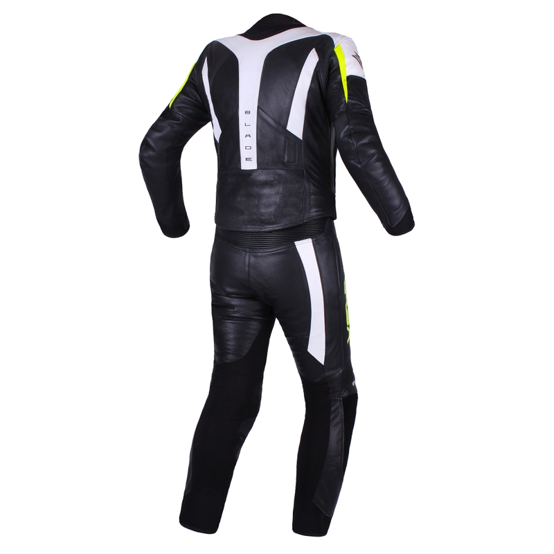 Tuta da uomo RSA Blade nero-bianco-giallo fluo Saldi