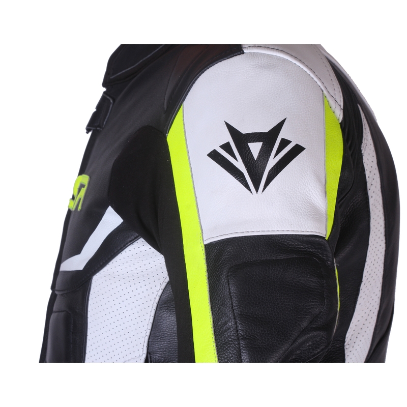 Tuta da uomo RSA Blade nero-bianco-giallo fluo Saldi