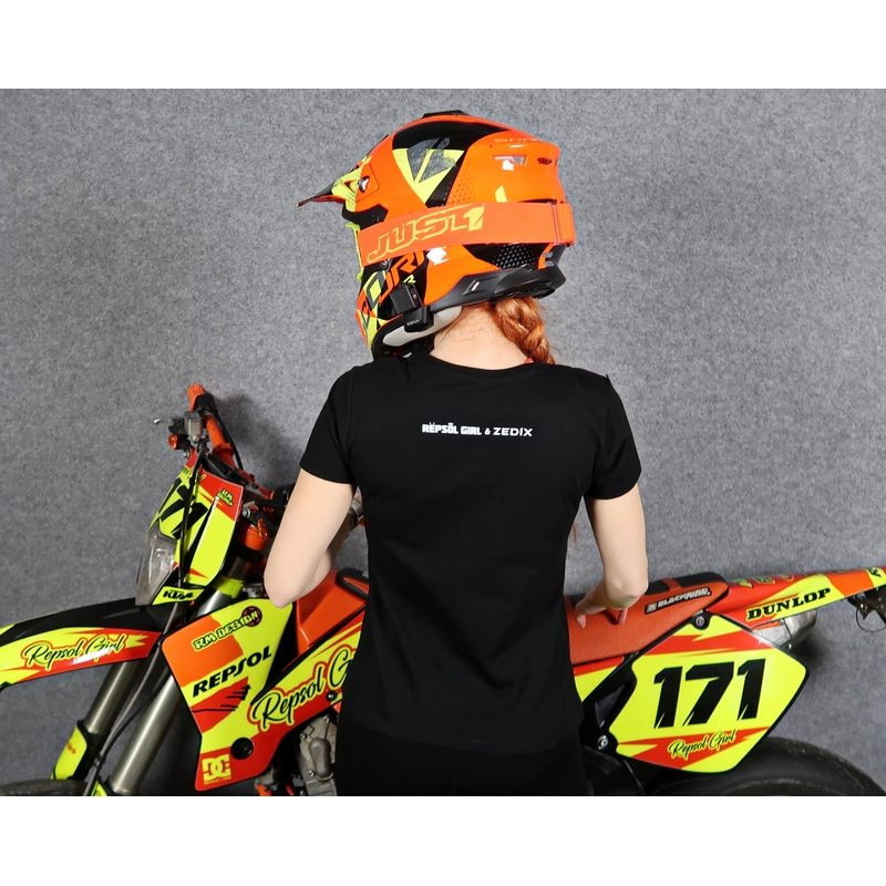 T-shirt donna SUPERMOTO nero