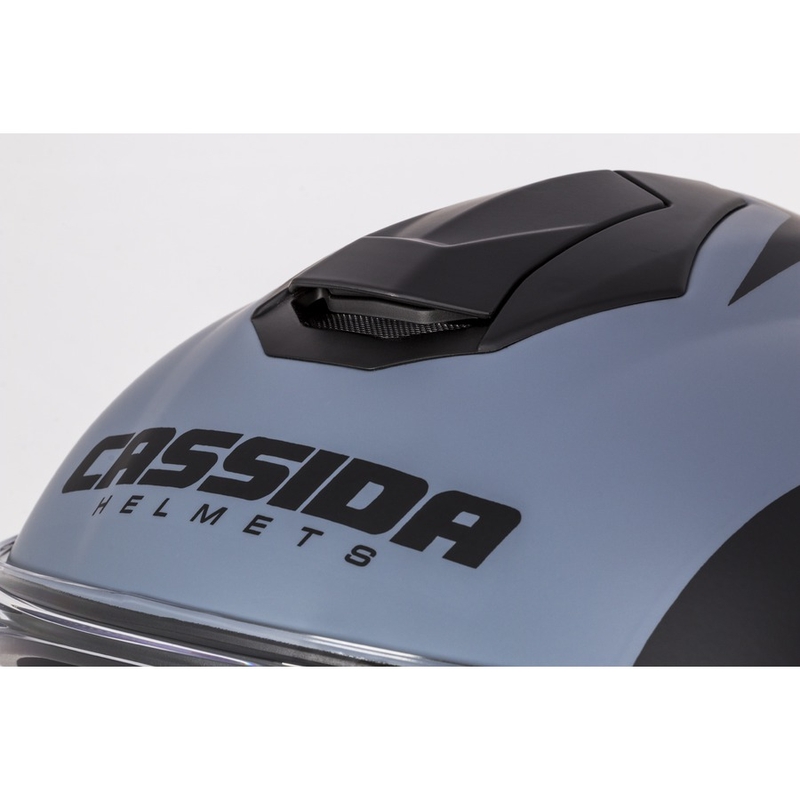 Casco integrale Cassida Integral GT 2.0 Ikon nero-grigio Saldi
