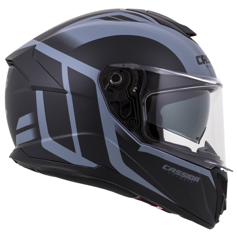 Casco integrale Cassida Integral GT 2.0 Ikon nero-grigio Saldi