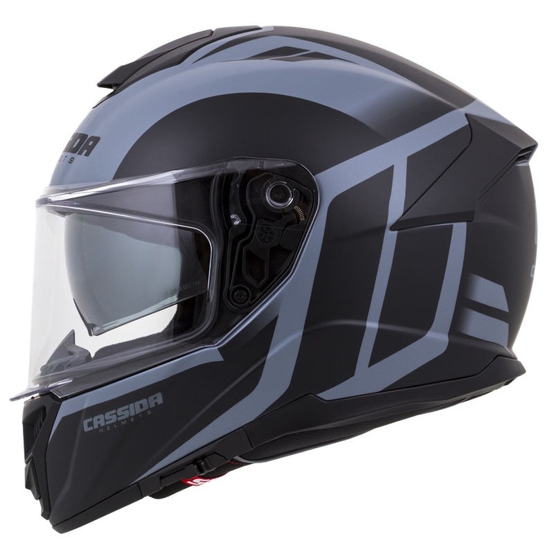 Casco integrale Cassida Integral GT 2.0 Ikon nero-grigio Saldi