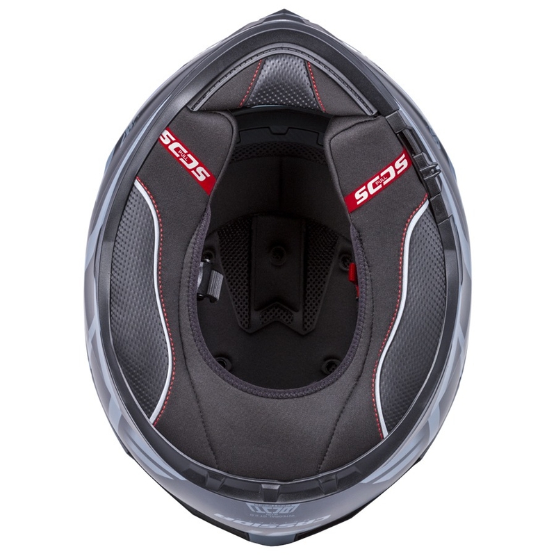 Casco integrale Cassida Integral GT 2.0 Ikon nero-grigio Saldi