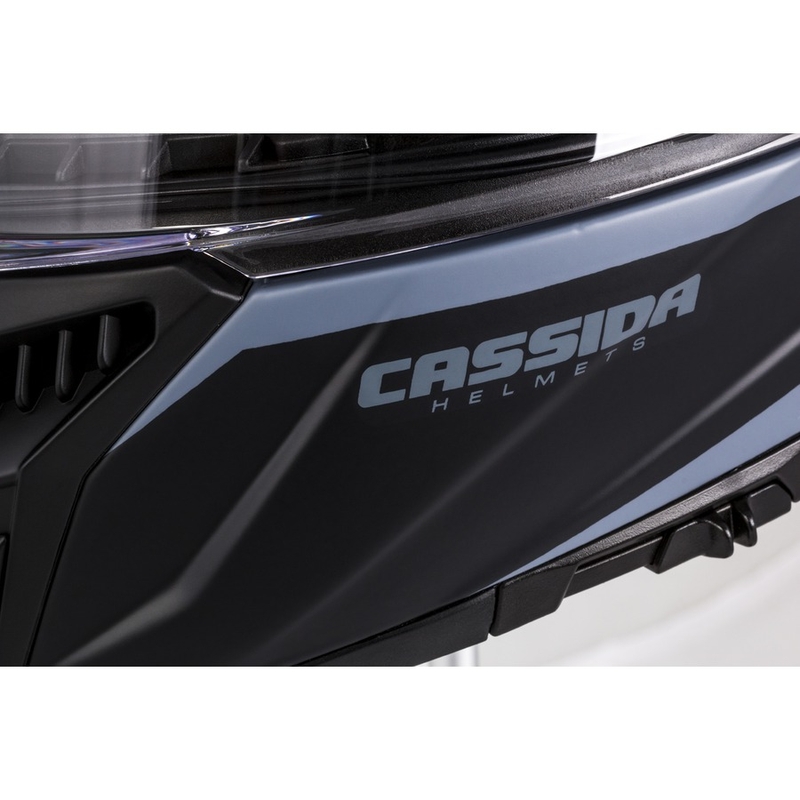 Casco integrale Cassida Integral GT 2.0 Ikon nero-grigio Saldi