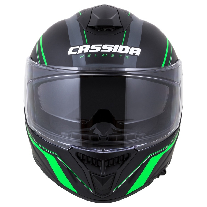 Casco integrale Cassida Integral GT 2.0 Reptyl nero-grigio-verde