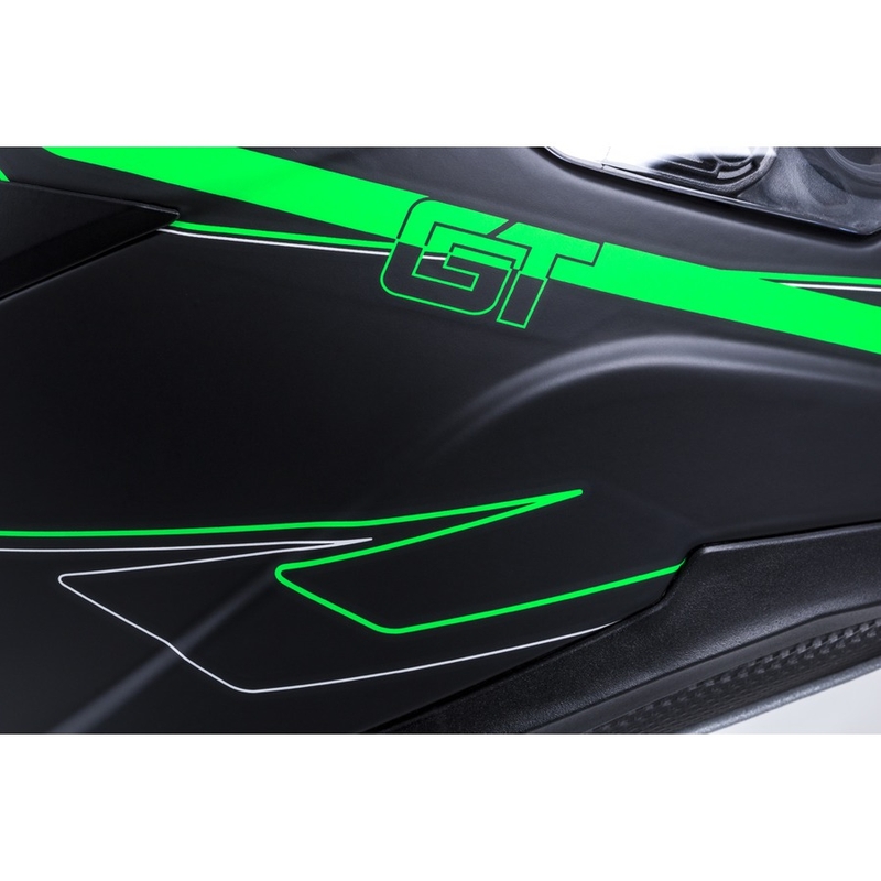 Casco integrale Cassida Integral GT 2.0 Reptyl nero-grigio-verde