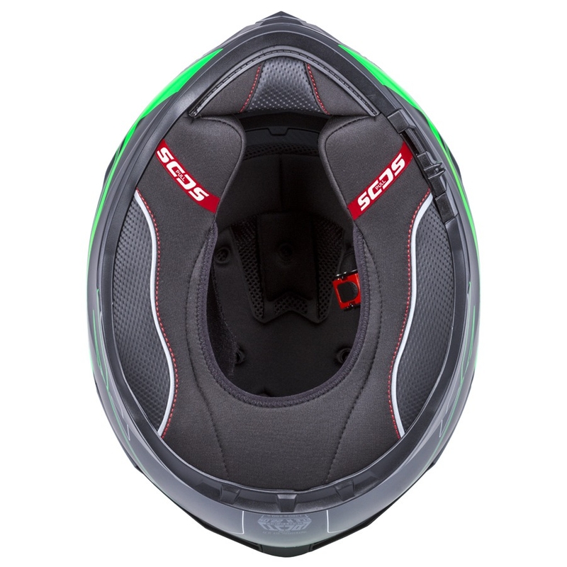 Casco integrale Cassida Integral GT 2.0 Reptyl nero-grigio-verde