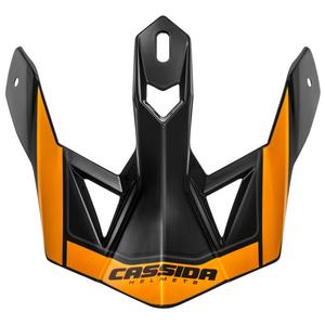 Visiera per casco Cassida Cross Pro II arancione-nero-grigio