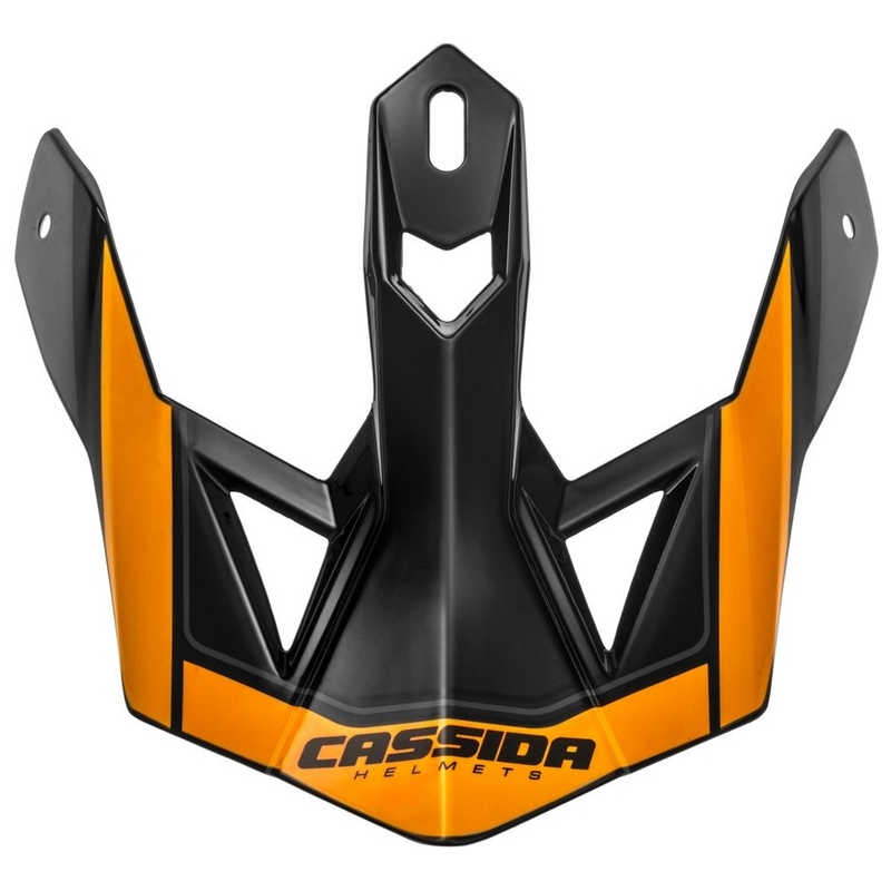 Visiera per casco Cassida Cross Pro II arancione-nero-grigio