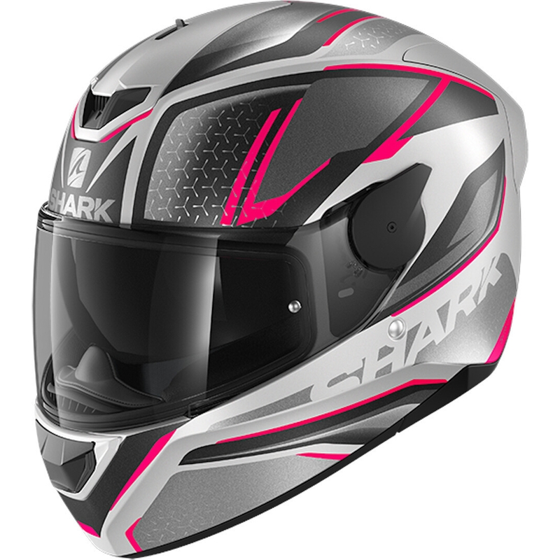 Casco integrale SHARK D-SKWAL 2 Daven grigio-rosa
