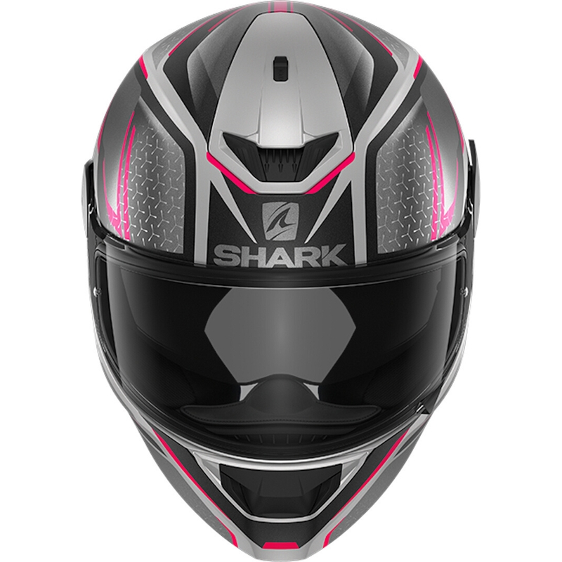 Casco integrale SHARK D-SKWAL 2 Daven grigio-rosa