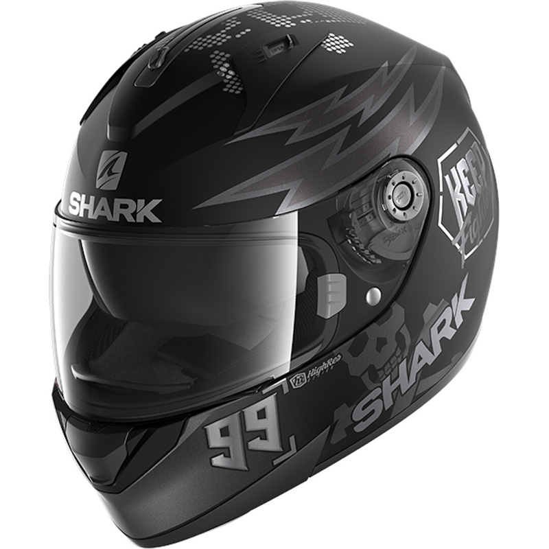Casco integrale SHARK RIDILL 1.2 Catalan Bad Boy nero-grigio