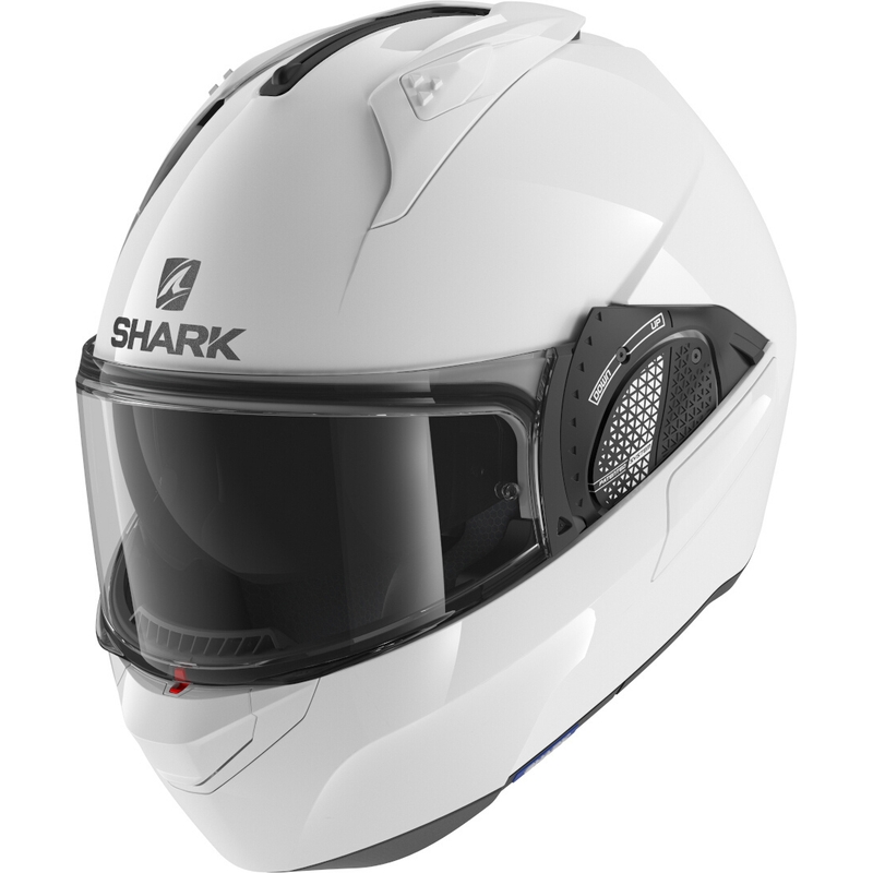 Překlápěcí přilba SHARK EVO-GT Blank bílá