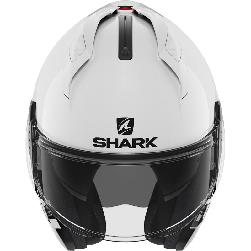 Překlápěcí přilba SHARK EVO-GT Blank bílá