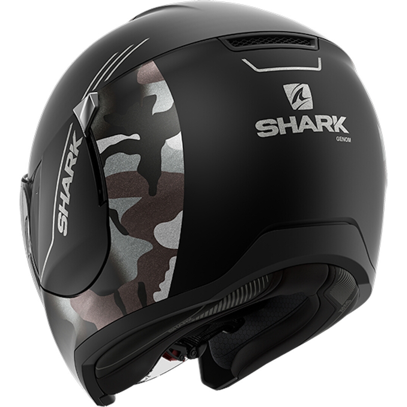 Otevřená přilba SHARK CITYCRUISER Genom černo-šedá výprodej
