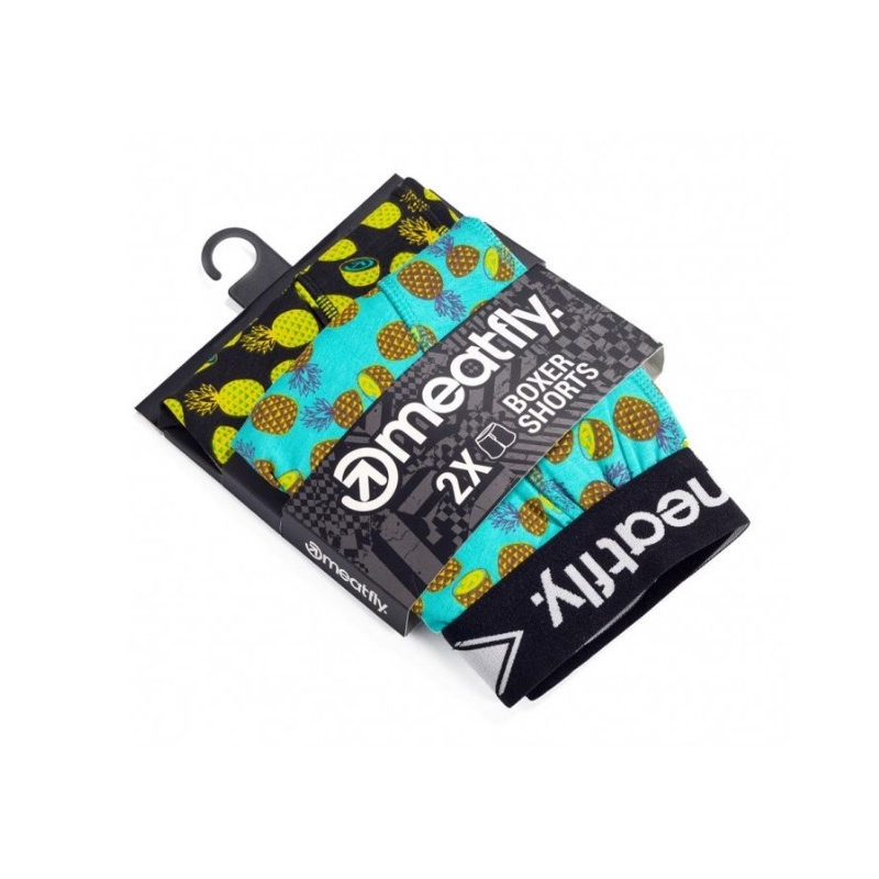 Meatfly Balboa Boxer doppio pacco - Ananas
