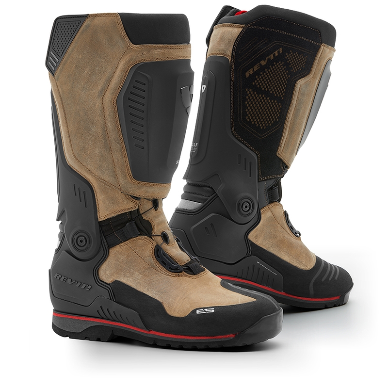 Stivali da moto Revit Expedition H2O nero-marrone Saldi