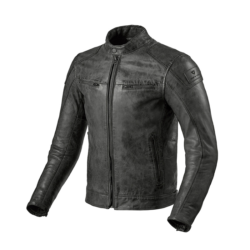 Bunda na motorku Revit Huntington antracitová