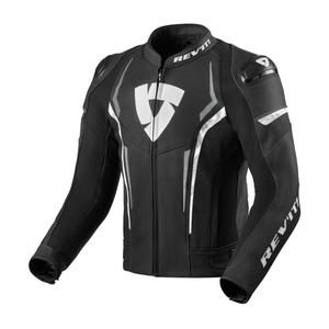 Giacca da moto Revit Glide bianca e nera Saldi