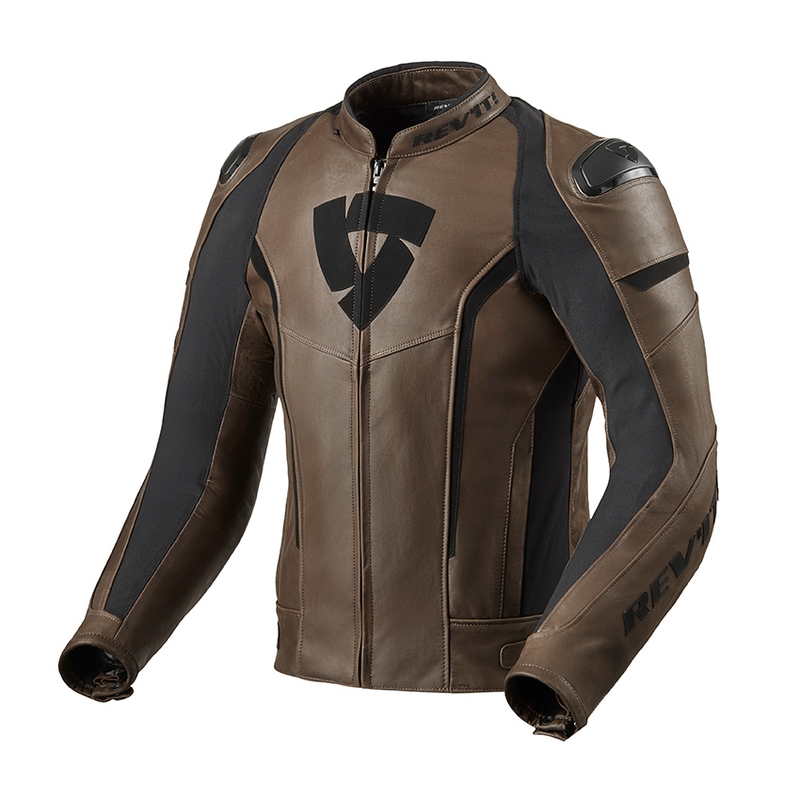 Bunda na motorku Revit Glide Vintage hnědá výprodej