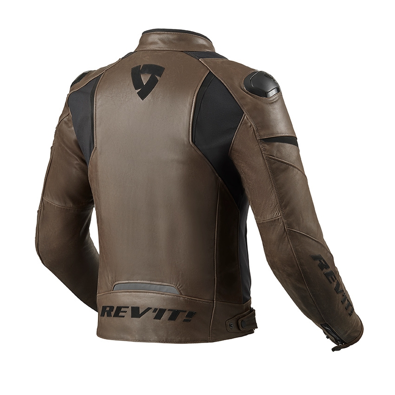 Bunda na motorku Revit Glide Vintage hnědá výprodej