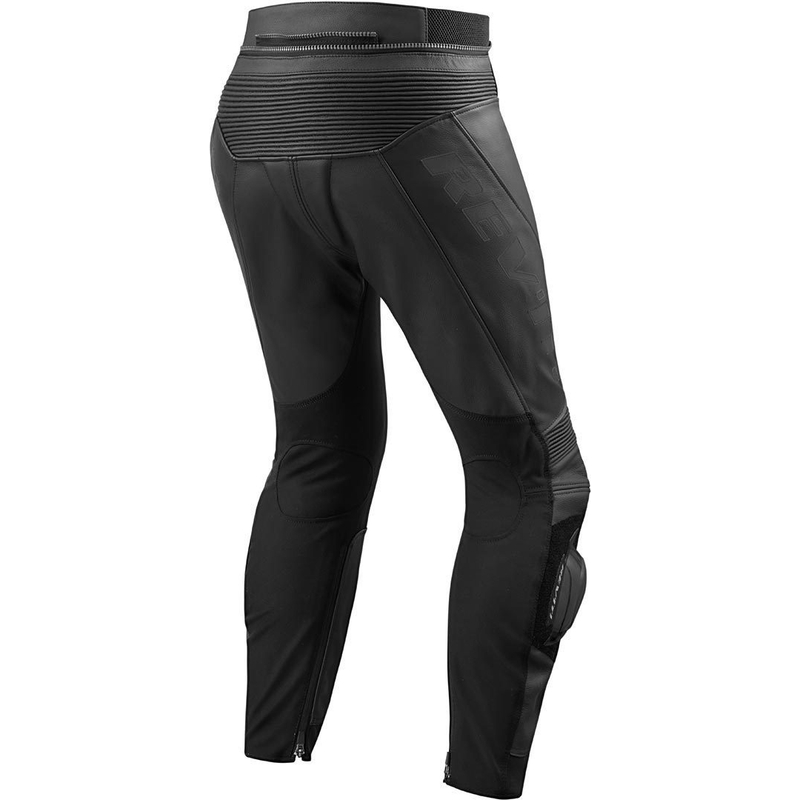 Pantaloni moto in pelle nera Revit Vertex GT Saldi