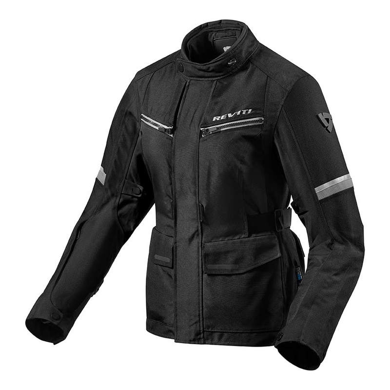 Giacca da moto Revit Outback 3 Nero-Argento da donna Saldi