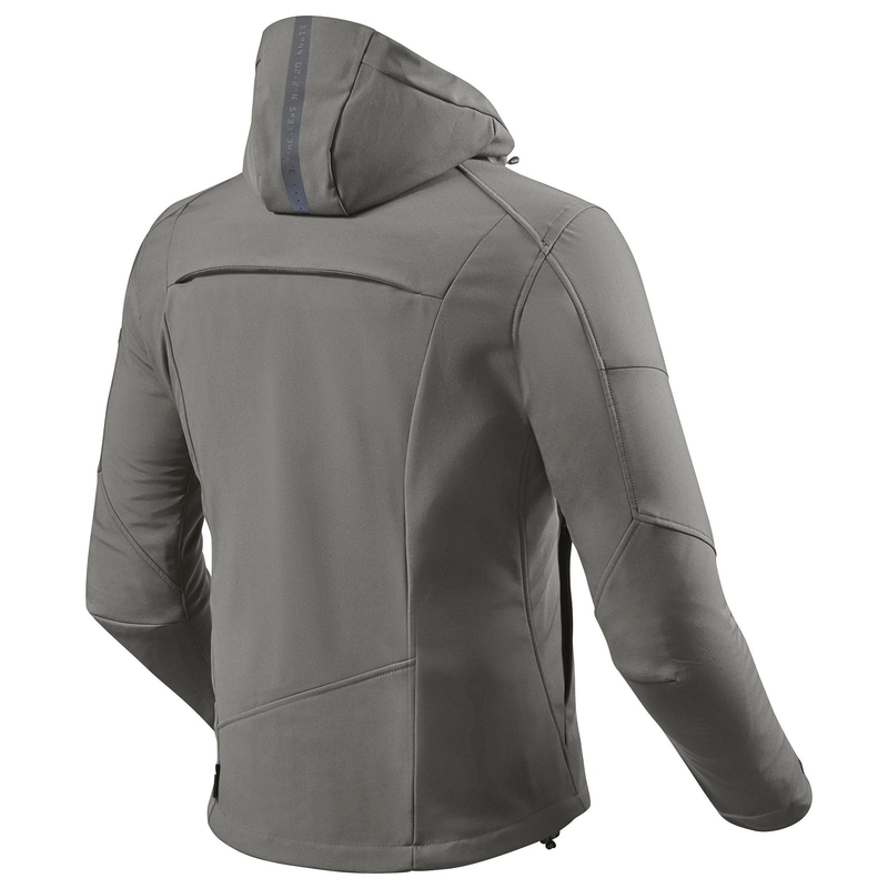 Giacca da moto Revit Afterburn H2O grigio scuro