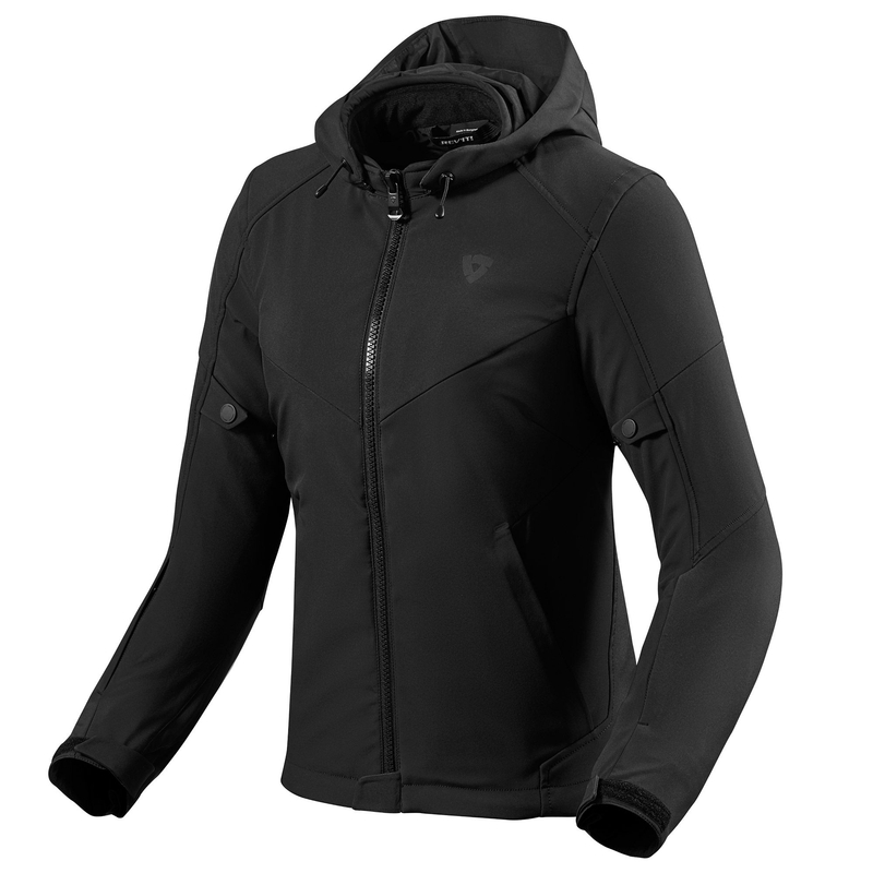 Giacca da moto Revit Afterburn H2O Donna Nero