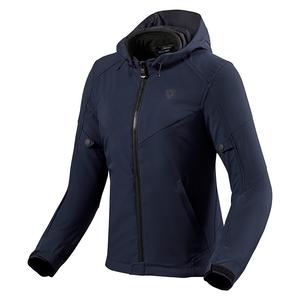 Giacca da moto Revit Afterburn H2O Donna Blu Scuro