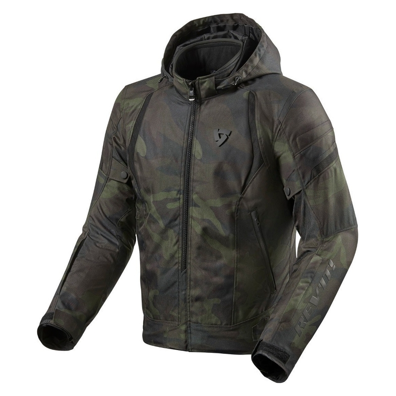 Giacca da moto Revit Flare 2 verde scuro Saldi