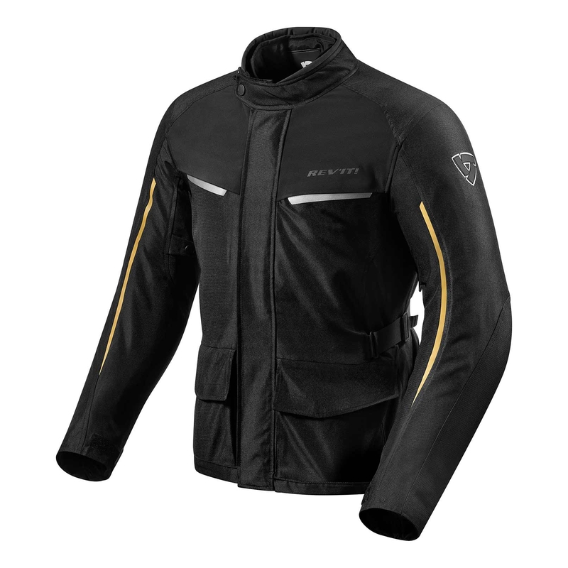 Giacca da moto Revit Voltiac 2 Nero-Bronzo Saldi