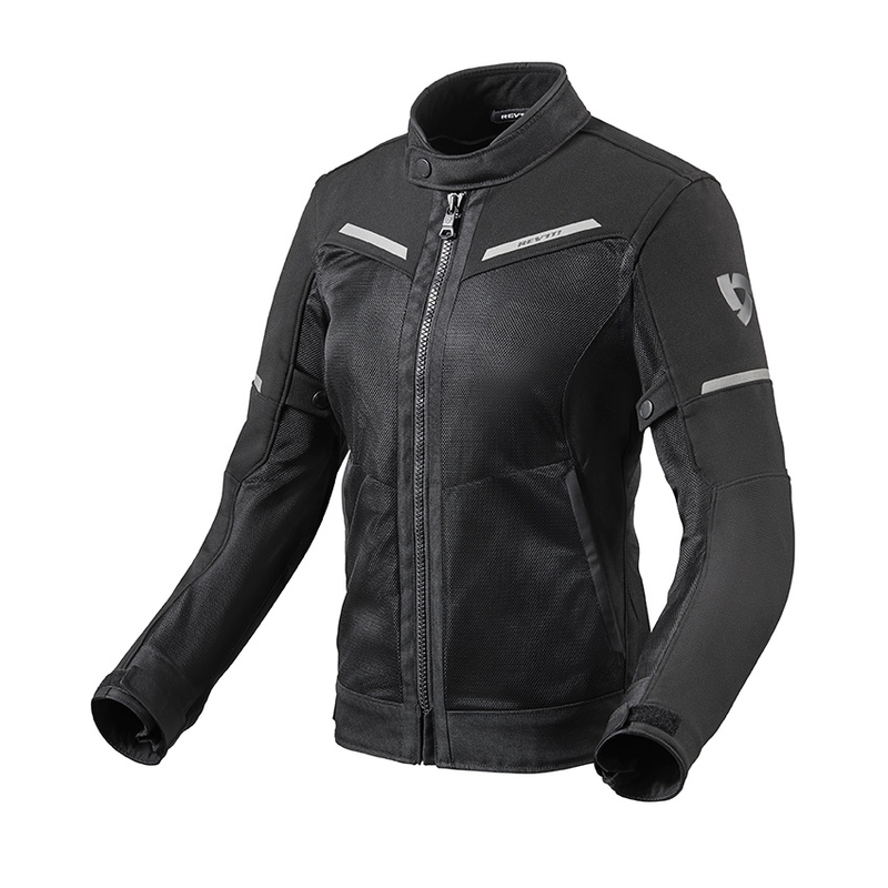 Giacca da moto Revit Airwave 3 nera da donna Saldi