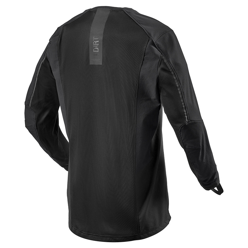 Maglia da motocross Revit Sierra nera
