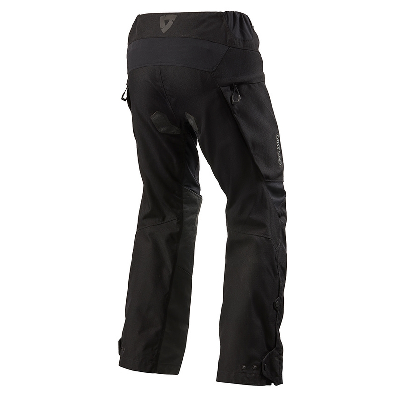Pantaloni da moto Revit Continent neri estesi