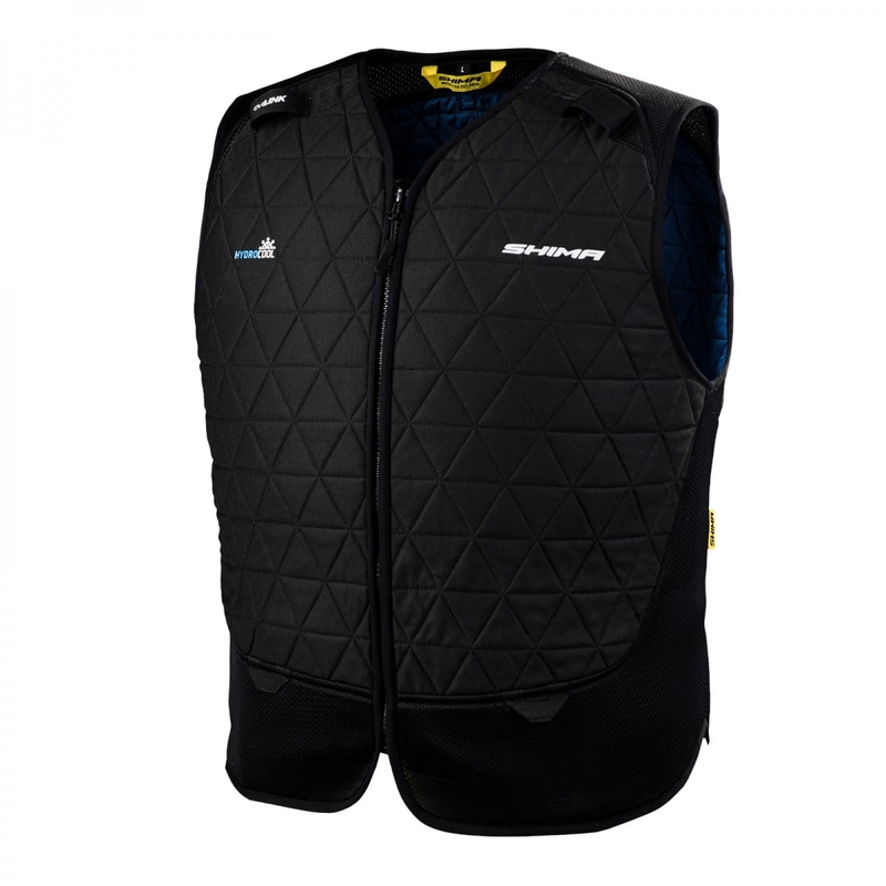 Gilet di raffreddamento per moto Shima Hydrocool Hyper Kewl Nero