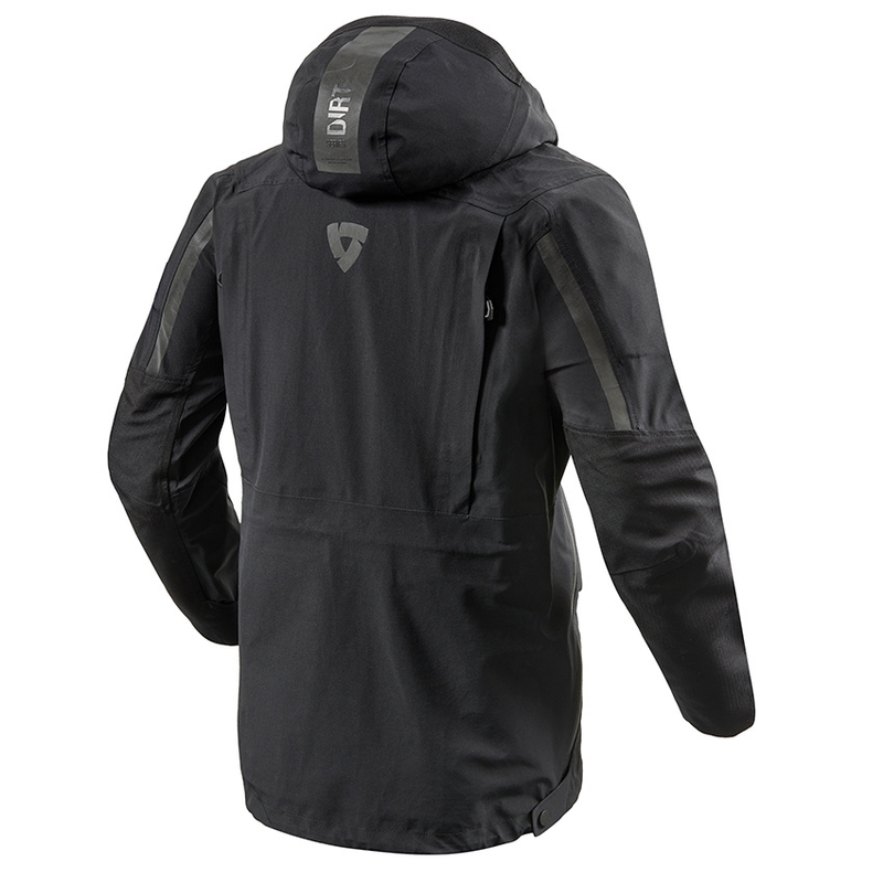Revit Smock Giacca da moto nera Blackwater Saldi