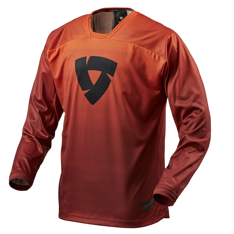 Maglia da motocross Revit Scramble rosso Saldi