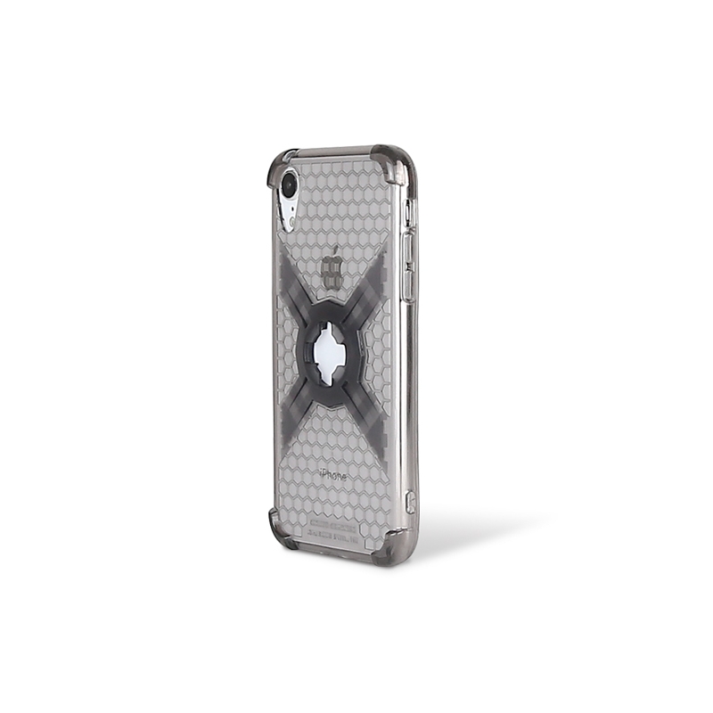 Kryt telefonu s držákem CUBE X-Guard pro Apple iPhone 11/XR šedý výprodej
