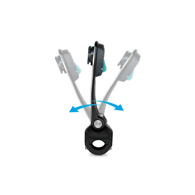 Supporto CUBE X-Guard per tubi di diametro 12-18,5 mm nero
