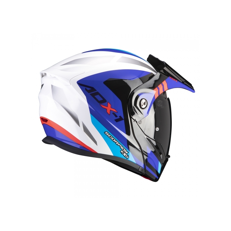 Výklopná enduro přilba Scorpion ADX-1 Lontano modro-bílá
