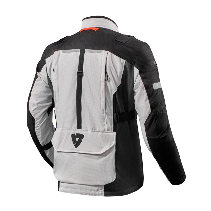 Giacca da moto Revit Sand 4 H2O argento-nero Saldi