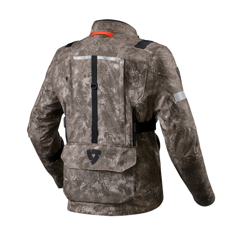 Giacca da moto Revit Sand 4 H2O marrone Saldi