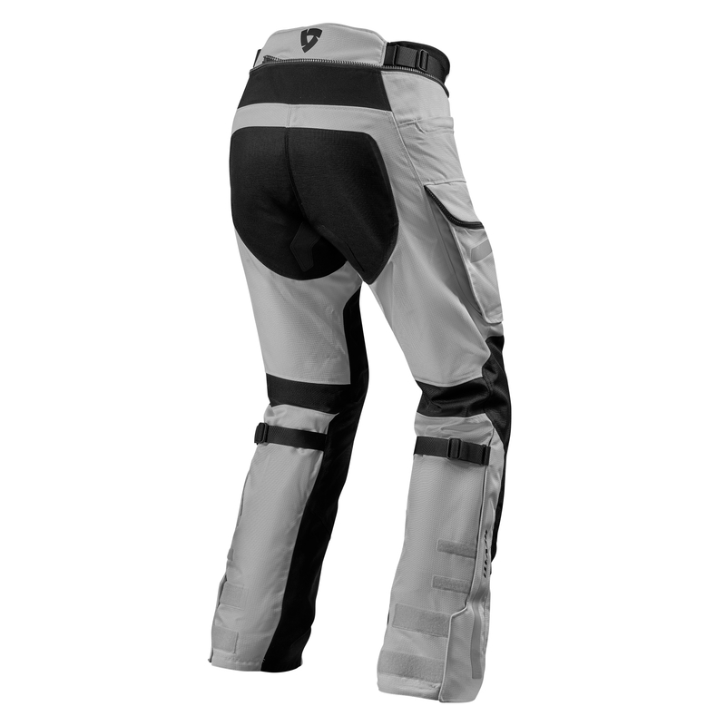 Pantaloni da moto Revit Sand 4 H2O argento-nero Saldi