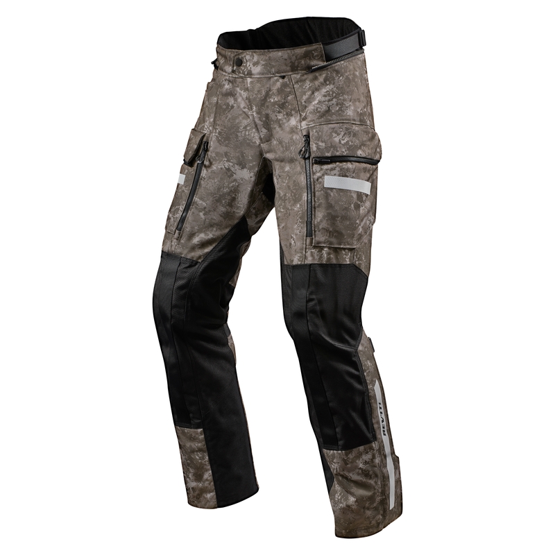 Pantaloni da moto Revit Sand 4 H2O marrone Saldi