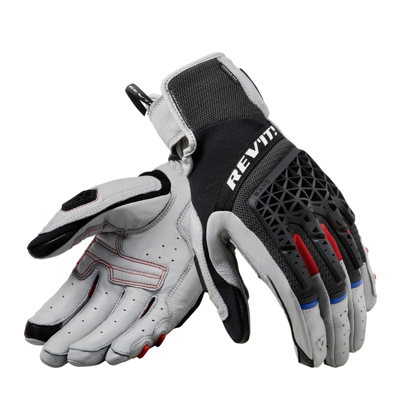 Guanti da moto Revit Sand 4 da donna nero-grigio Saldi