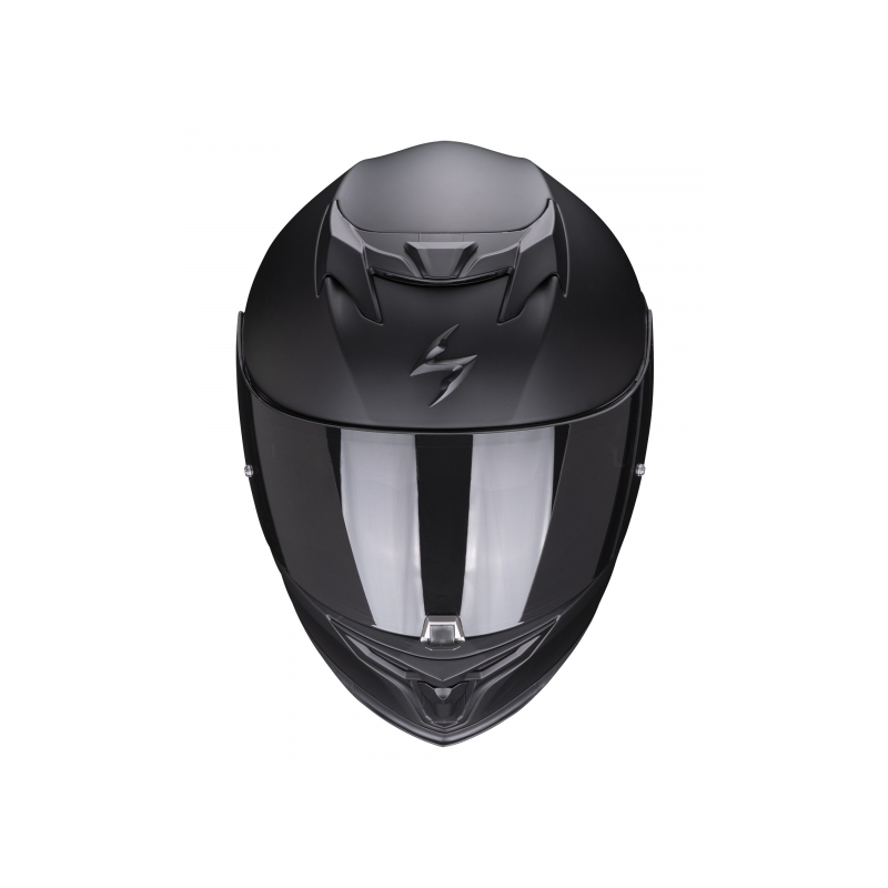 Casco integrale Scorpion EXO-520 AIR Smart Solid nero opaco