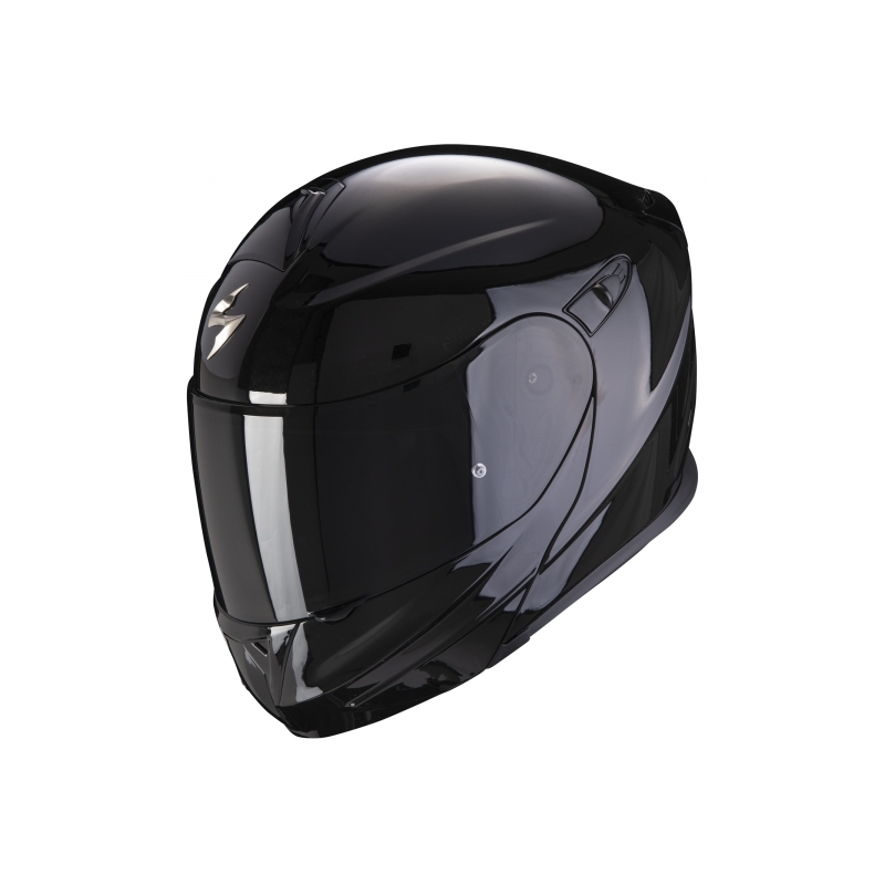 Casco ribaltabile Scorpion EXO-920 Evo Nero solido lucido