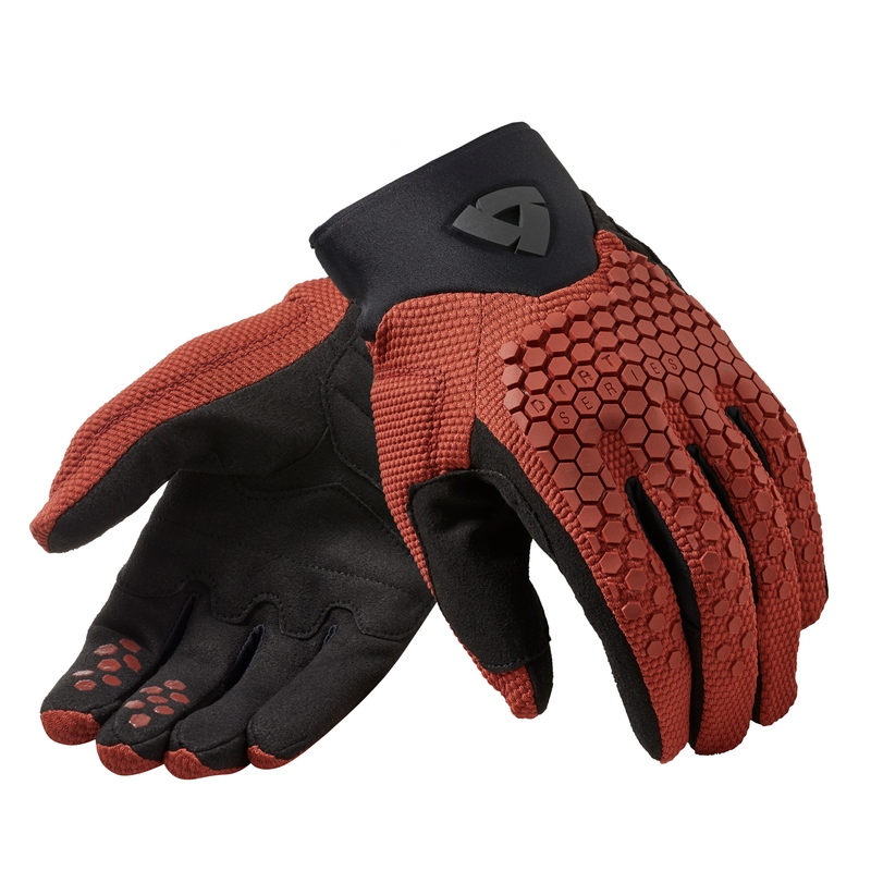 Guanti da moto Revit Massif rosso bordeaux